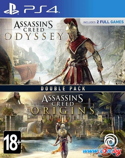 Игра Assassins Creed: Истоки + Assassins Creed: Одиссея для PlayStation 4 в Бресте