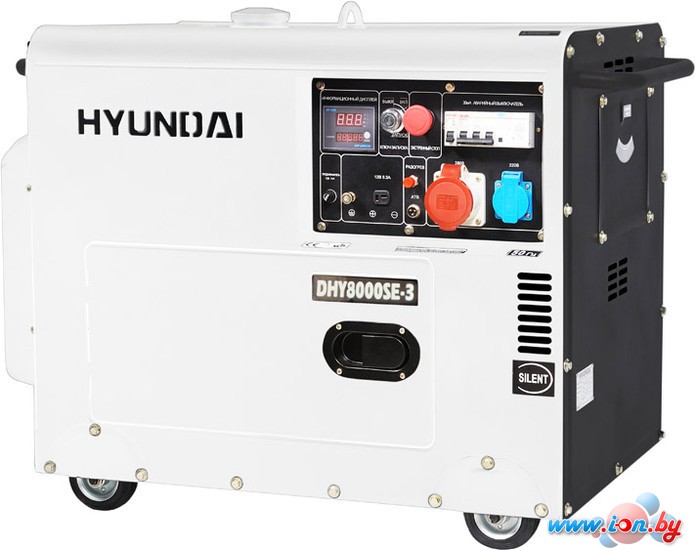 Дизельный генератор Hyundai DHY 8000SE-3 в Бресте