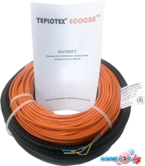 Нагревательный кабель Teplotex EcoCab 14w-102.0m/1500w в Гомеле