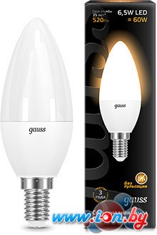 Светодиодная лампа Gauss E14 6.5 Вт 2700 К [103101107] в Бресте