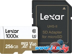 Карта памяти Lexar LSDMI256CBEU1000R microSDXC 256GB + адаптер в Могилёве