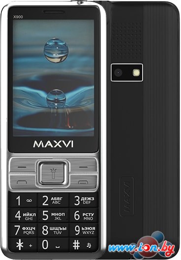 Мобильный телефон Maxvi X900 (черный) в Бресте