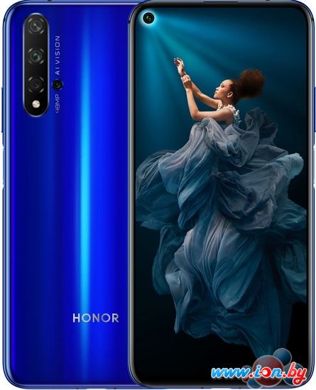Смартфон Honor 20 международная версия (сапфировый синий) в Витебске