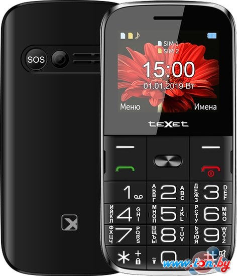Мобильный телефон TeXet TM-B227 (черный) в Могилёве