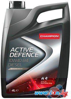 Моторное масло Champion Active Defence B4 10W-40 Diesel 4л в Могилёве