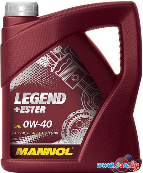 Моторное масло Mannol LEGEND+ESTER 0W-40 4л в Бресте