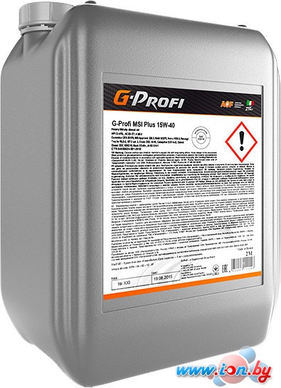 Моторное масло G-Energy G-Profi MSI Plus 15W-40 20л в Гродно