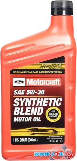 Моторное масло Ford Motorcraft Premium Synthetic Blend 5W-30 0.946л в Гродно