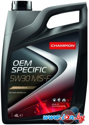 Моторное масло Champion OEM Specific MS-F 5W-30 4л в Бресте