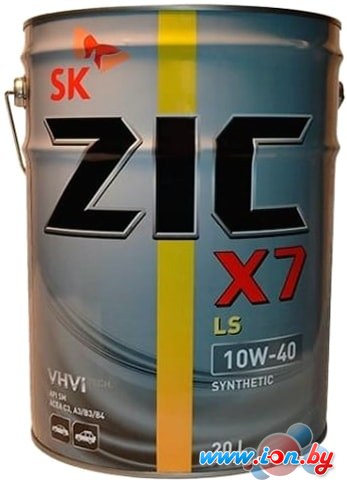 Моторное масло ZIC X7 LS 10W-40 20л в Гродно