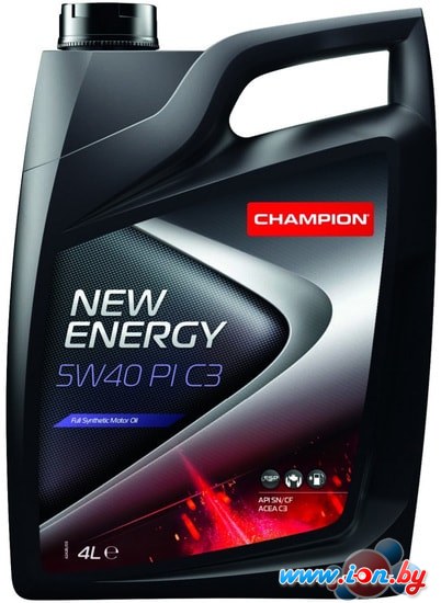 Моторное масло Champion New Energy PI C3 5W-40 4л в Могилёве