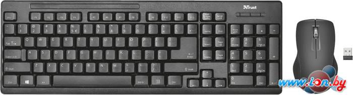 Клавиатура + мышь Trust Ziva wireless keyboard with mouse 22021 в Бресте