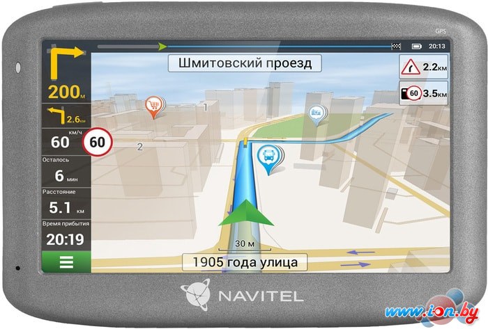 GPS навигатор NAVITEL E505 Magnetic в Витебске