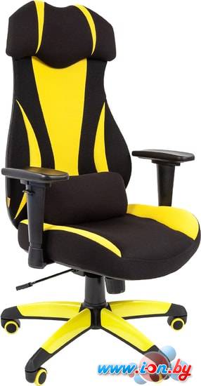 Кресло CHAIRMAN Game 14 (черный/желтый) в Могилёве