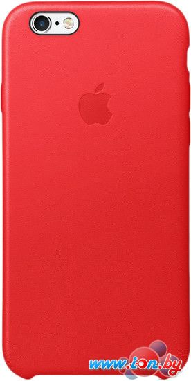 Чехол Apple Leather Case для iPhone 6 / 6s Red [MKXX2] в Витебске