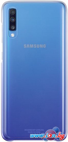 Чехол Samsung Gradation Cover для Samsung Galaxy A70 (фиолетовый) в Витебске