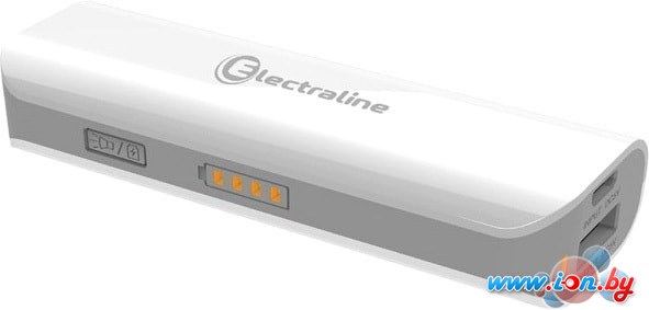 Портативное зарядное устройство Electraline 500331 2600mAh (белый) в Гомеле