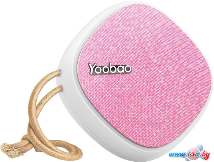 Беспроводная колонка Yoobao M1 (розовый) в Гомеле