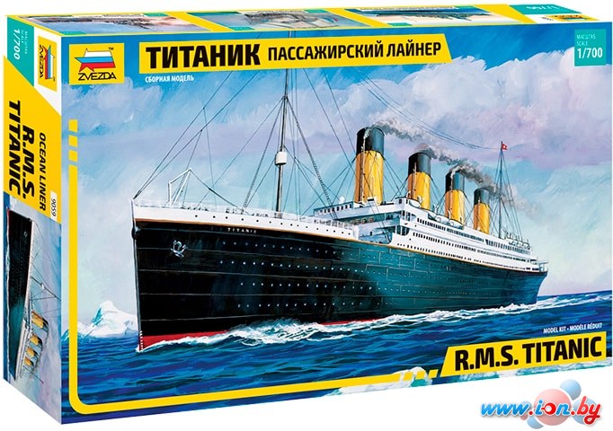 Сборная модель Звезда Пассажирский лайнер Титаник в Могилёве