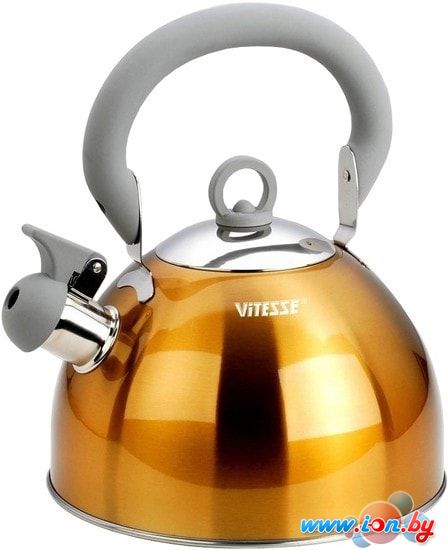 Чайник со свистком Vitesse VS-1114 (золотистый) в Витебске
