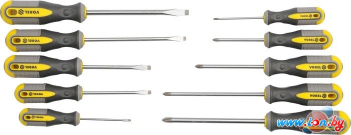 Набор отверток Vorel 60970 (10 предметов) в Могилёве
