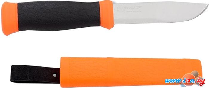 Нож Morakniv Outdoor 2000 (черный/оранжевый) в Бресте