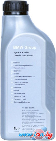 Трансмиссионное масло BMW Synthetik OSP 75W-90 1л [83222365987] в Витебске