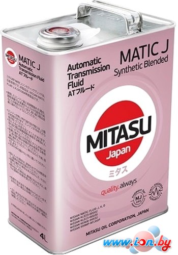 Трансмиссионное масло Mitasu MJ-333 ATF MATIC J 4л в Бресте