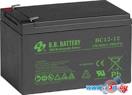 Аккумулятор для ИБП B.B. Battery BC12-12 (12В/12 А·ч) в Бресте