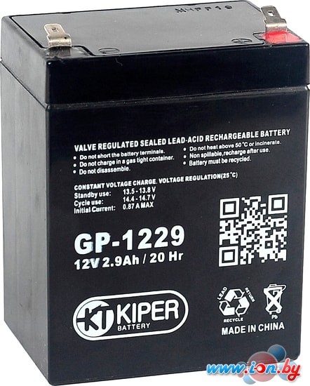 Аккумулятор для ИБП Kiper GP-1229 F1 (12В/2.9 А·ч) в Бресте