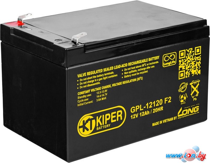 Аккумулятор для ИБП Kiper GPL-12120 F2 (12В/12 А·ч) в Бресте