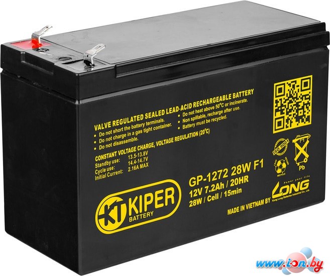 Аккумулятор для ИБП Kiper GP-1272 28W F1 (12В/7.2 А·ч) в Минске