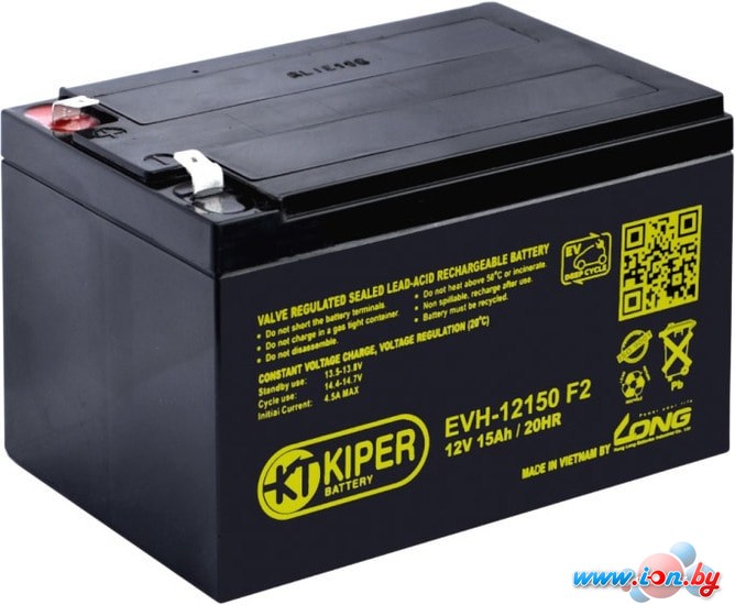 Аккумулятор для ИБП Kiper EVH-12150 F2 (12В/15 А·ч) в Бресте