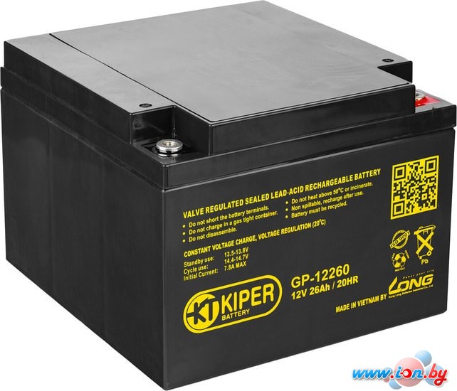 Аккумулятор для ИБП Kiper GP-12260 (12В/26 А·ч) в Бресте