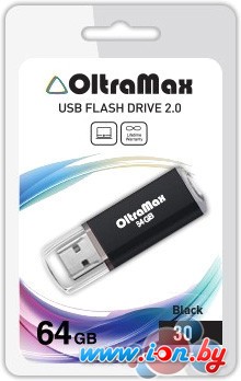 USB Flash Oltramax 30 64GB (черный) [OM064GB30-B] в Могилёве