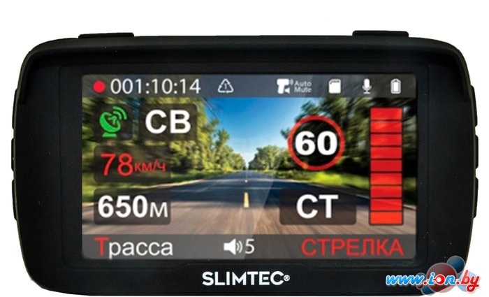Автомобильный видеорегистратор Slimtec Hybrid X в Витебске