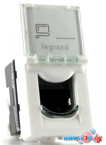 Розетка Legrand Mosaic 76552 (белый) в Могилёве