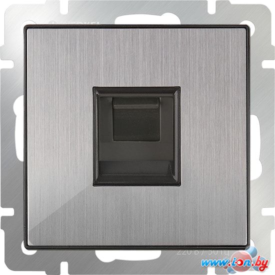 Розетка компьютерная Werkel WL02-RJ-45 (глянцевый никель) в Могилёве