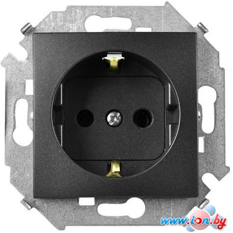 Розетка Simon 15 1591432-038 (графит) в Могилёве