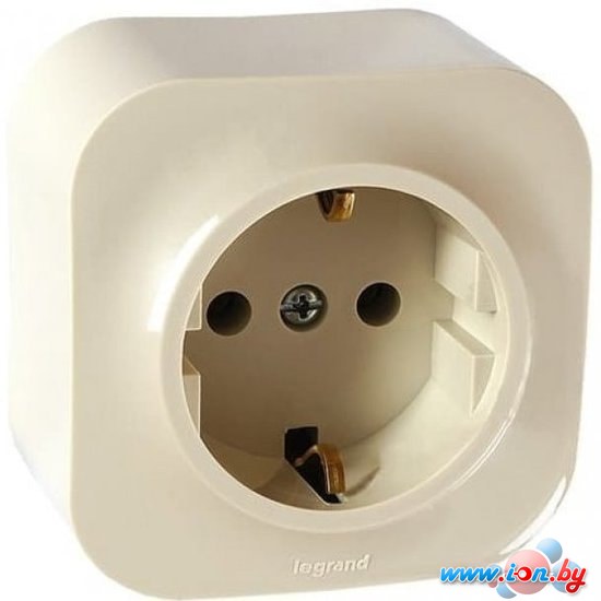 Розетка Legrand Quteo 782250 (слоновая кость) в Могилёве