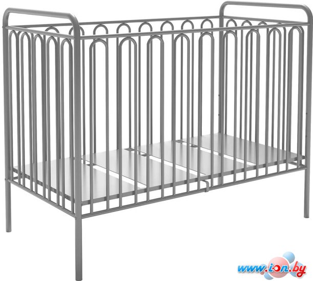 Классическая детская кроватка Polini Kids Vintage 150 (серебро) в Могилёве