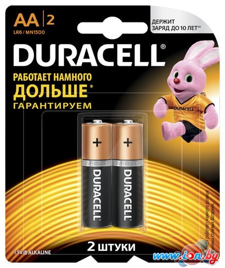 Батарейки DURACELL LR6/MN1500 2BP CN в Бресте