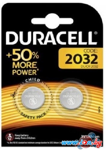 Батарейки DURACELL Lithium DL2032 2BP в Витебске