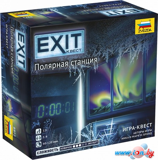 Настольная игра Звезда Exit-Квест. Полярная станция в Бресте