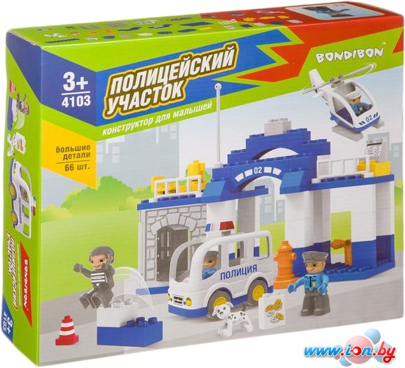 Конструктор Bondibon Полицейский участок ВВ4103 в Могилёве