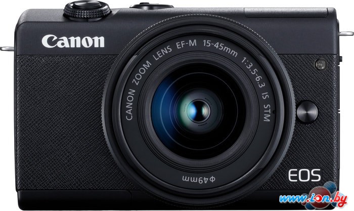 Беззеркальный фотоаппарат Canon EOS M200 Kit 15-45mm (черный) в Витебске