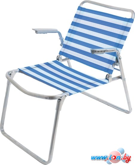 Кресло Nika складное К1 (синий/белый) в Бресте