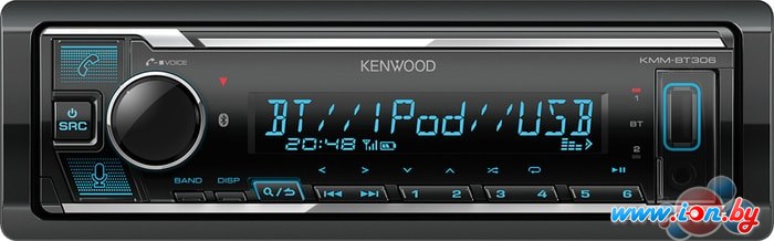 USB-магнитола Kenwood KMM-BT306 в Бресте