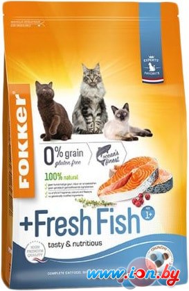 Корм для кошек Fokker +Fresh Fish 7 кг в Бресте