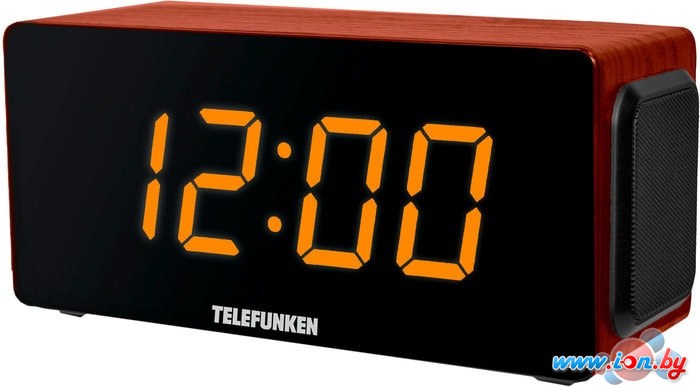 Радиочасы TELEFUNKEN TF-1566U (коричневый/оранжевый) в Гродно